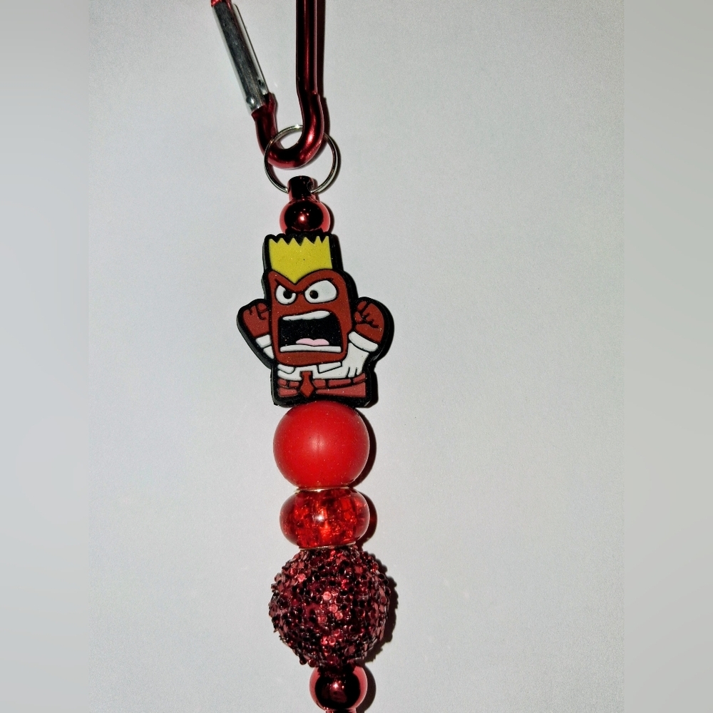 β€οΈ INSIDE OUT (ANGER) - BAG CLIP